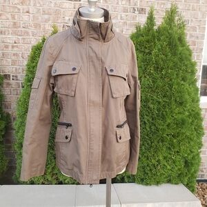 Truth + Pride Long Sleeves Pockets Jacket Brown L